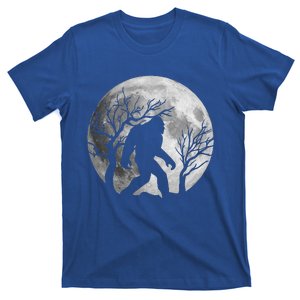 Bigfoot Halloween Sasquatch Full Moon Yeti Funny T-Shirt