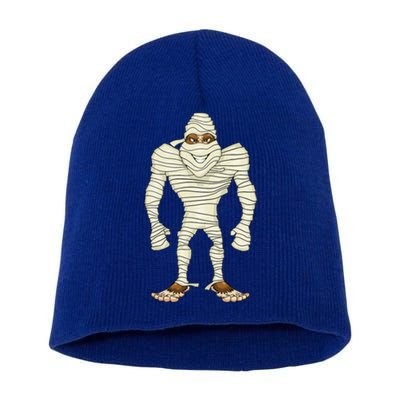 Bigfoot Halloween Sasquatch Mummy Costume Short Acrylic Beanie