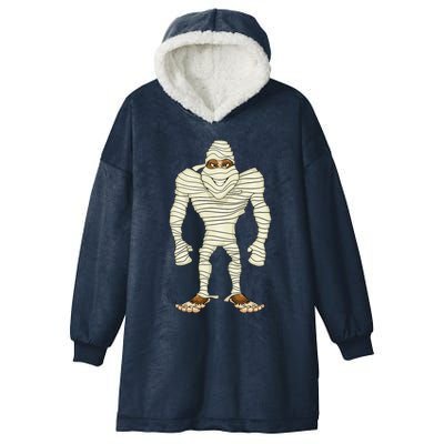 Bigfoot Halloween Sasquatch Mummy Costume Hooded Wearable Blanket