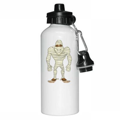 Bigfoot Halloween Sasquatch Mummy Costume Aluminum Water Bottle