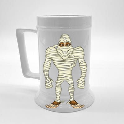 Bigfoot Halloween Sasquatch Mummy Costume Beer Stein