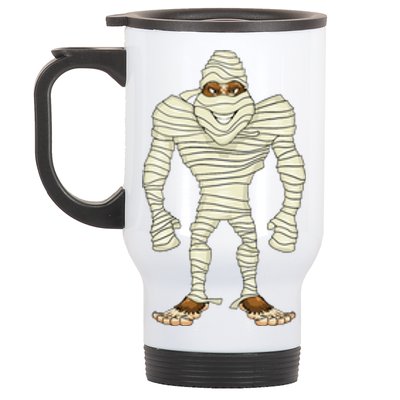 Bigfoot Halloween Sasquatch Mummy Costume Stainless Steel Travel Mug