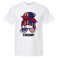 Bandana Headscarf Sunglasses Girl Trump Garment-Dyed Heavyweight T-Shirt