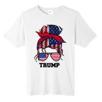 Bandana Headscarf Sunglasses Girl Trump Tall Fusion ChromaSoft Performance T-Shirt