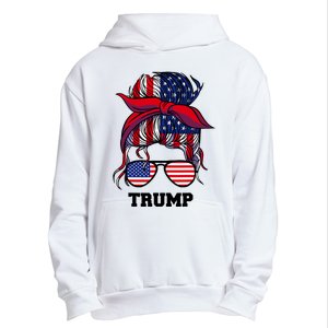 Bandana Headscarf Sunglasses Girl Trump Urban Pullover Hoodie