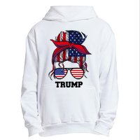 Bandana Headscarf Sunglasses Girl Trump Urban Pullover Hoodie