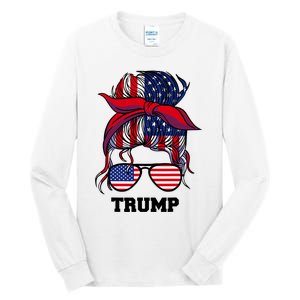 Bandana Headscarf Sunglasses Girl Trump Tall Long Sleeve T-Shirt