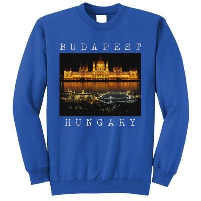 Budapest Hungary Skyline Souvenir Vintage Sweatshirt