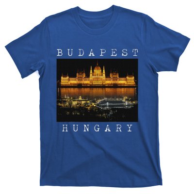 Budapest Hungary Skyline Souvenir Vintage T-Shirt