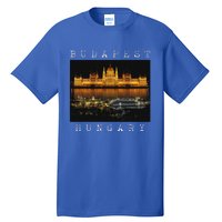 Budapest Hungary Skyline Souvenir Vintage Tall T-Shirt