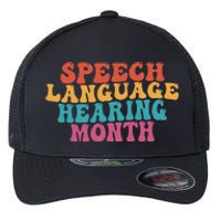 Better Hearing Speech Language Hearing Month Flexfit Unipanel Trucker Cap