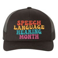 Better Hearing Speech Language Hearing Month Yupoong Adult 5-Panel Trucker Hat