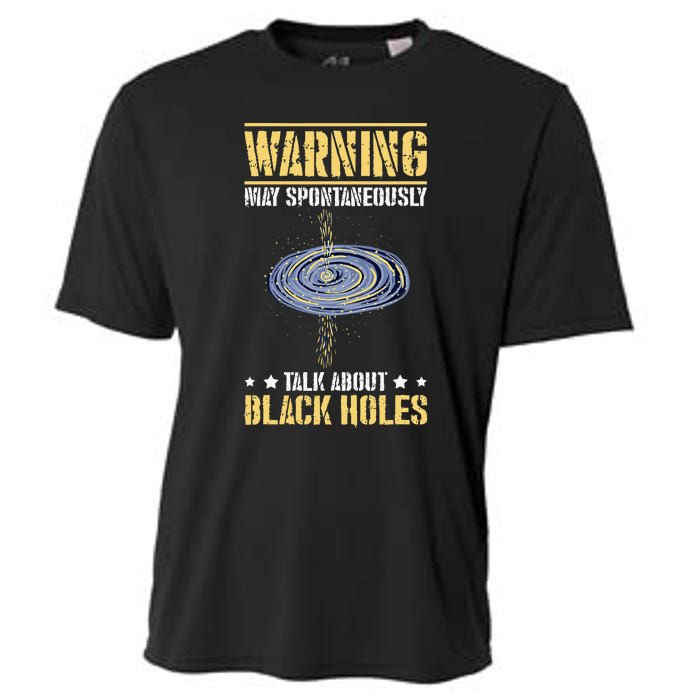 Black Hole Space Light Galaxy Universe Milky Way Gravity Cooling Performance Crew T-Shirt