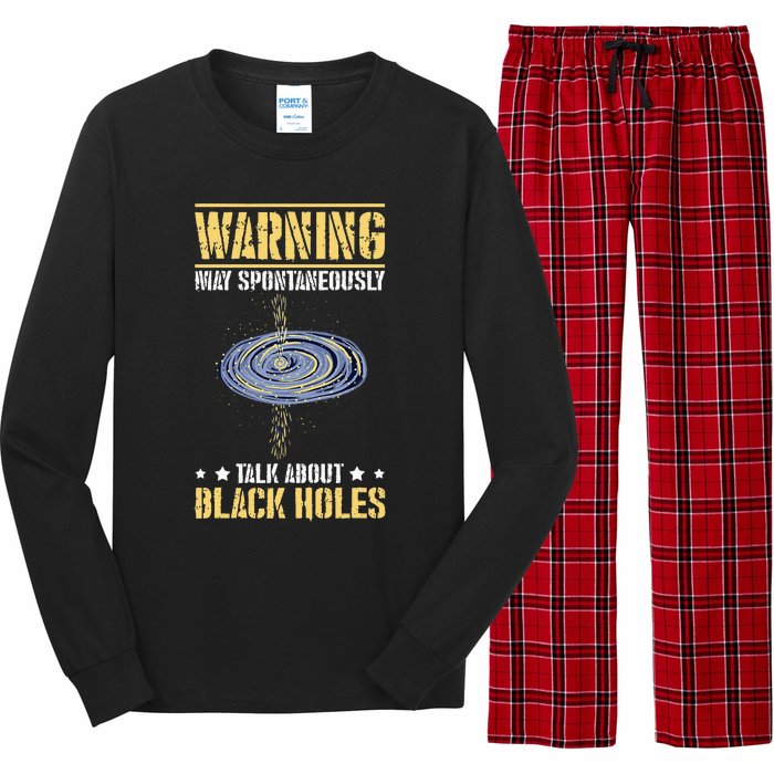 Black Hole Space Light Galaxy Universe Milky Way Gravity Long Sleeve Pajama Set