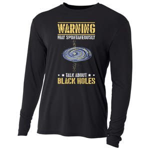 Black Hole Space Light Galaxy Universe Milky Way Gravity Cooling Performance Long Sleeve Crew