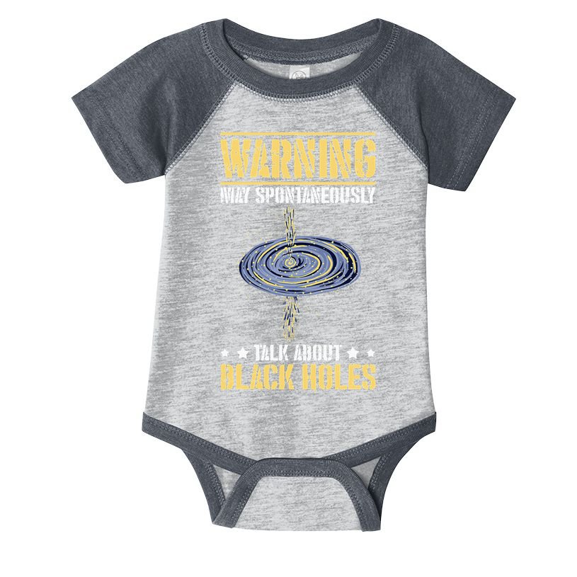 Black Hole Space Light Galaxy Universe Milky Way Gravity Infant Baby Jersey Bodysuit