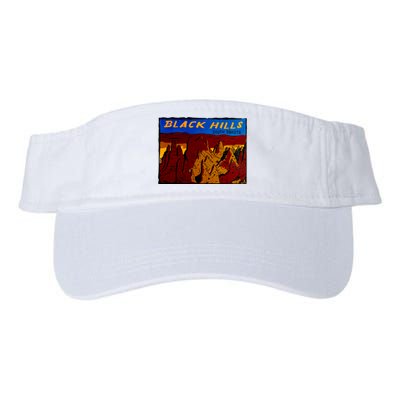 Black Hill South Dakota Valucap Bio-Washed Visor