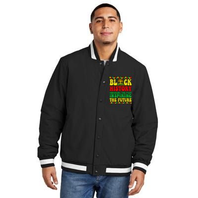 Black History Shirts Black History Month Insulated Varsity Jacket