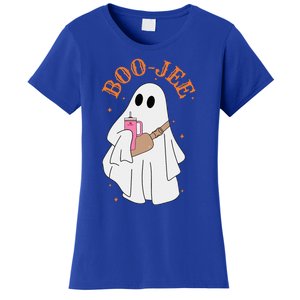 BooJee Halloween Spooky Season Cute Ghost Boujee Boogee Women's T-Shirt