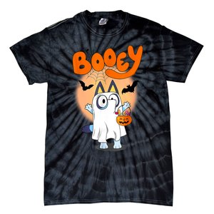 Booey Halloween Spooky Season Funny For Kids Tie-Dye T-Shirt