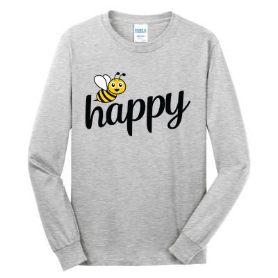 Bee Happy Summer Tall Long Sleeve T-Shirt