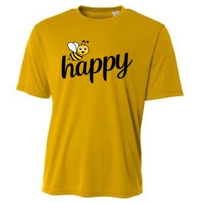 Bee Happy Summer Cooling Performance Crew T-Shirt