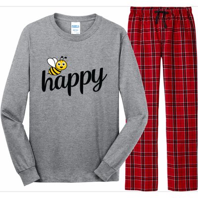 Bee Happy Summer Long Sleeve Pajama Set