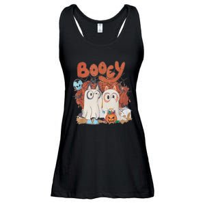 Booey Halloween Spooky Season Funny Ladies Essential Flowy Tank