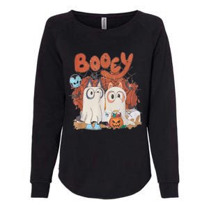 Booey Halloween Spooky Season Funny Womens California Wash Sweatshirt