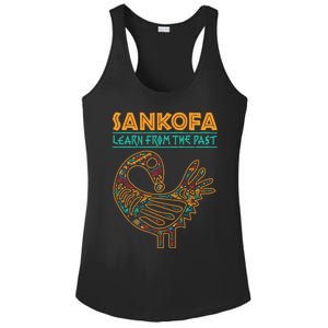 Black History Sankofa African Bird Juneteenth Gift Ladies PosiCharge Competitor Racerback Tank