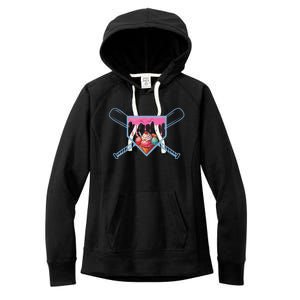 Baseball Home Social Club For Boy Ice Cream Drip Women's Fleece Hoodie