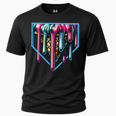 Baseball Home Social Club For Boy Ice Cream Drip Performance Shirt