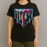 Baseball Home Social Club For Boy Ice Cream Drip T-Shirt