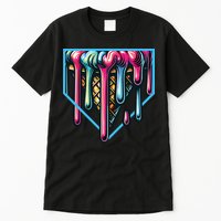 Baseball Home Social Club For Boy Ice Cream Drip Tall T-Shirt