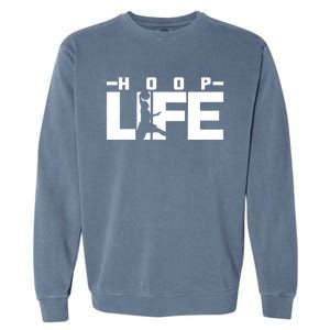 Basketball Hoops Sports Bball Coach Baller Basketball Player Cool Gift Garment-Dyed Sweatshirt