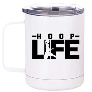 Basketball Hoops Sports Bball Coach Baller Basketball Player Cool Gift 12 oz Stainless Steel Tumbler Cup