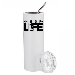 Basketball Hoops Sports Bball Coach Baller Basketball Player Cool Gift Stainless Steel Tumbler