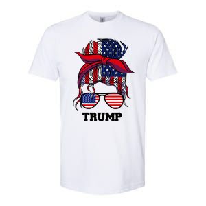 Bandana Headscarf Sunglasses Trump Softstyle CVC T-Shirt