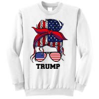 Bandana Headscarf Sunglasses Trump Sweatshirt