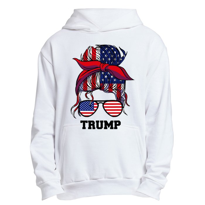 Bandana Headscarf Sunglasses Trump Urban Pullover Hoodie