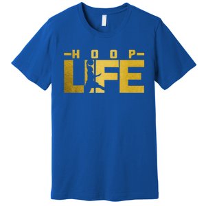 Basketball Hoops Sports Bball Coach Baller Basketball Player Gift Premium T-Shirt