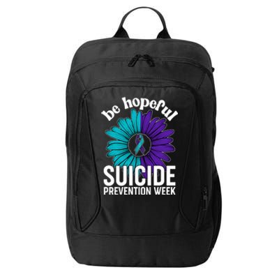 Be Hopeful Suicide Prevention Week City Backpack