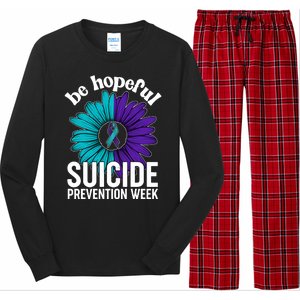 Be Hopeful Suicide Prevention Week Long Sleeve Pajama Set