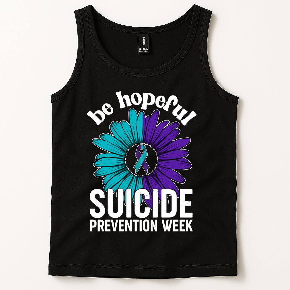 Be Hopeful Suicide Prevention Week Tank Top