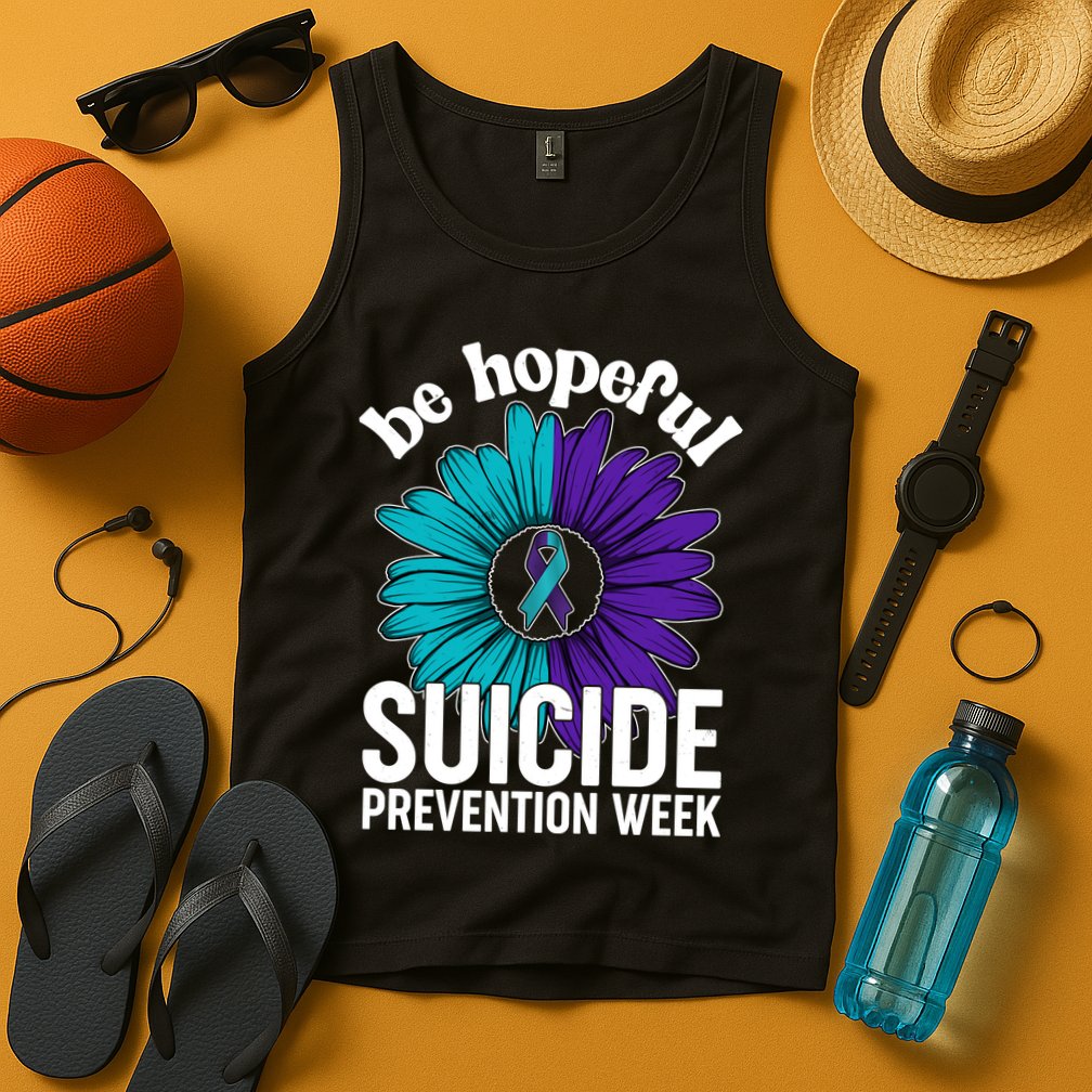 Be Hopeful Suicide Prevention Week Tank Top