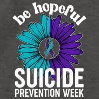 Be Hopeful Suicide Prevention Week Vector Backpack