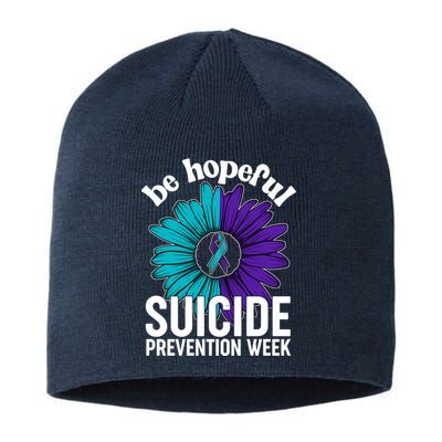 Be Hopeful Suicide Prevention Week Sustainable Beanie