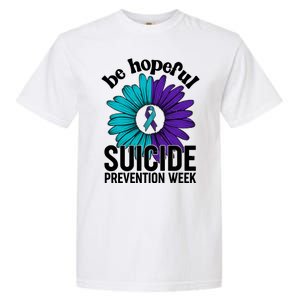 Be Hopeful Suicide Prevention Week Garment-Dyed Heavyweight T-Shirt