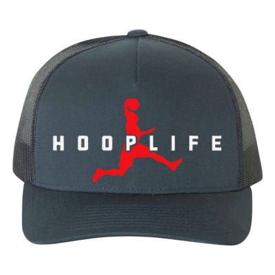 Basketball Hoop Sports Bball Coach Baller Basketball Player Yupoong Adult 5-Panel Trucker Hat