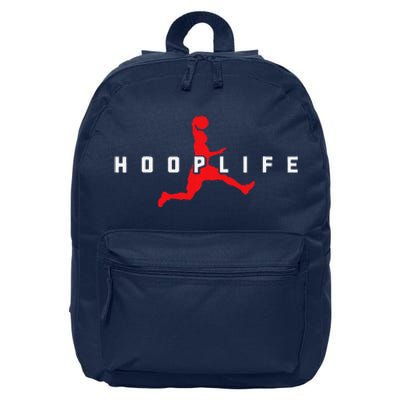 Basketball Hoop Sports Bball Coach Baller Basketball Player 16 in Basic Backpack